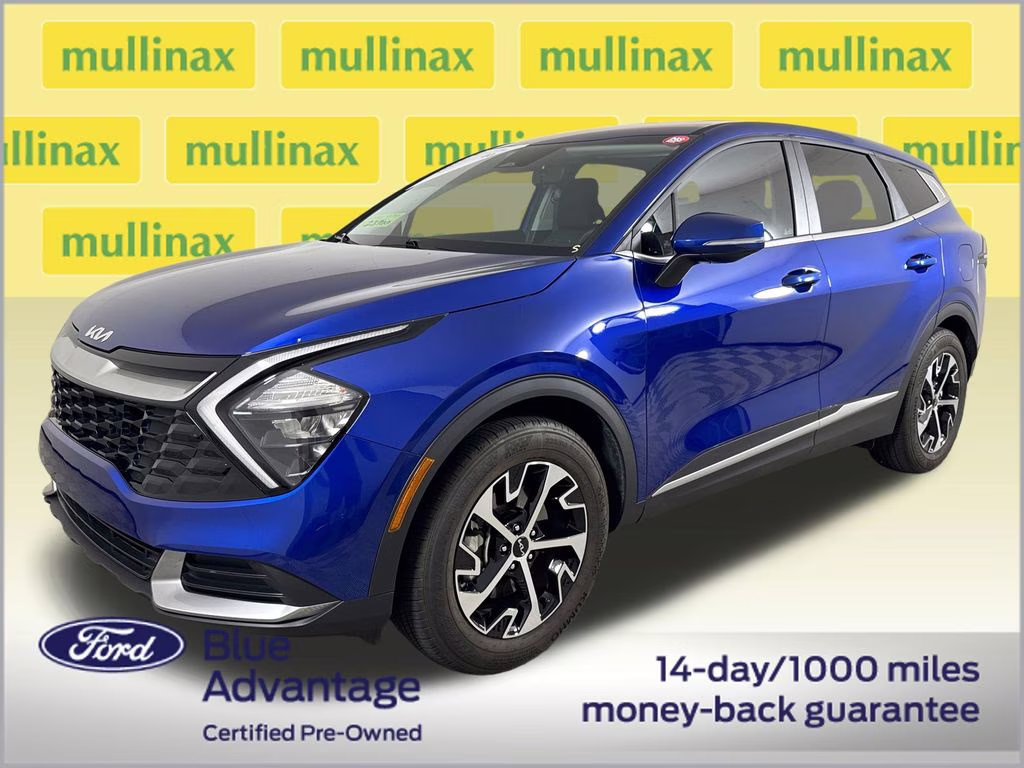 2023 Sapphire Blue Kia Sportage EX FWD SUV
