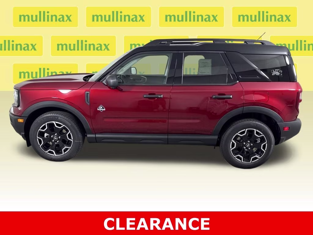 2026 Ruby Red Metallic Tinted Clearcoat Ford Bronco Sport Outer Banks 4X4 SUV