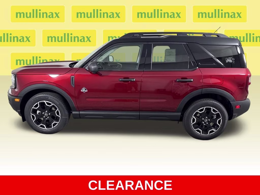 2026 Ruby Red Metallic Tinted Clearcoat Ford Bronco Sport Outer Banks 4X4 SUV