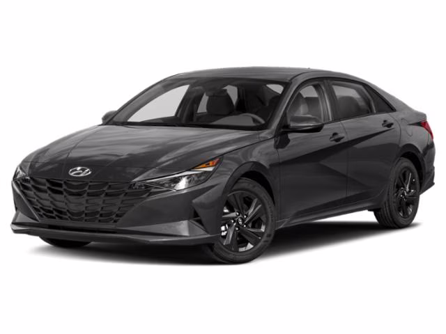 2021 Portofino Gray Hyundai Elantra SEL FWD Sedan