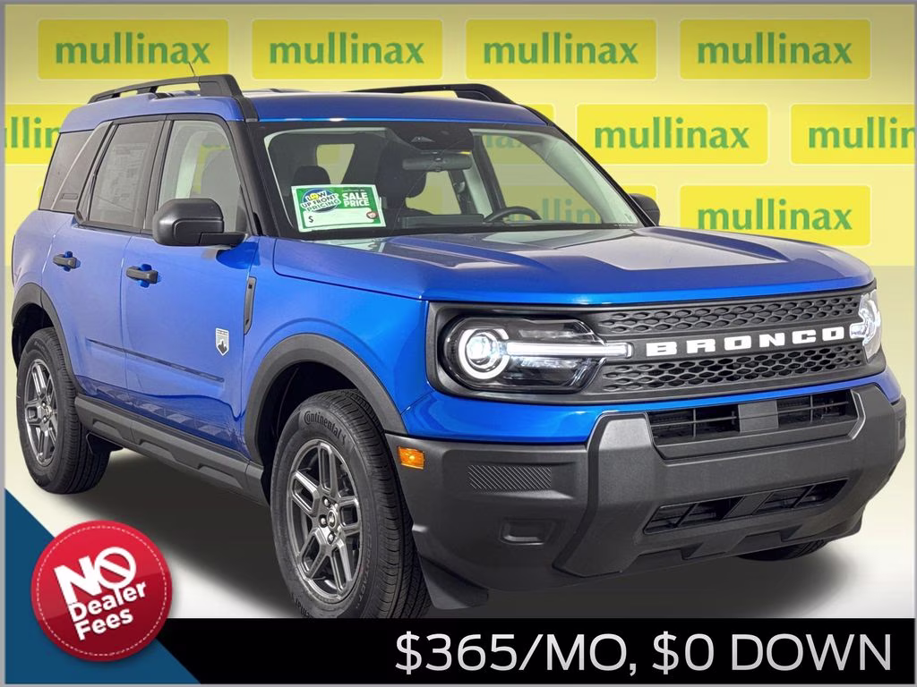 2026 Velocity Blue Metallic Ford Bronco Sport Big Bend 4X4 SUV