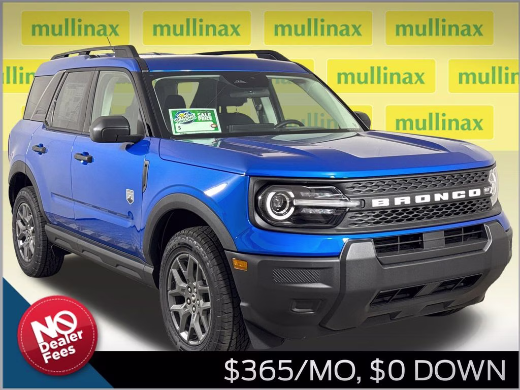 2026 Velocity Blue Metallic Ford Bronco Sport Big Bend 4X4 SUV