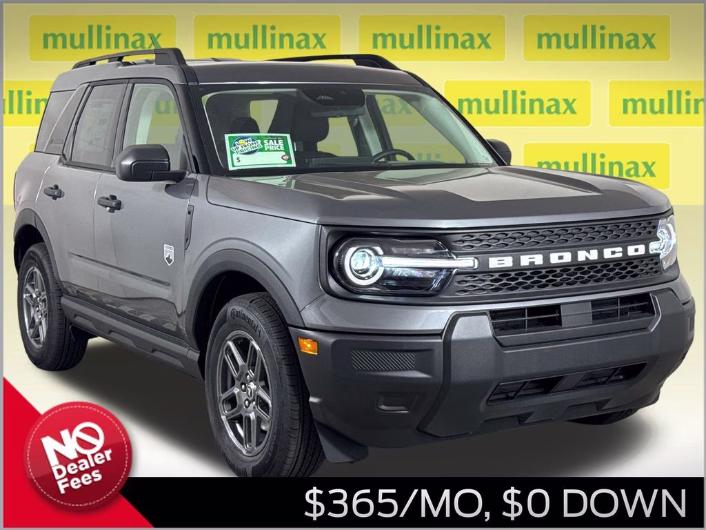 2026 Carbonized Gray Metallic Ford Bronco Sport Big Bend 4X4 SUV