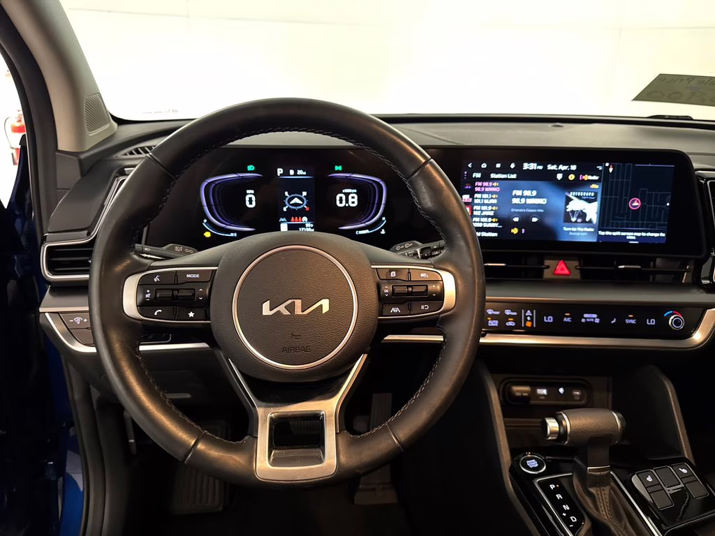 2023 Sapphire Blue Kia Sportage EX FWD SUV