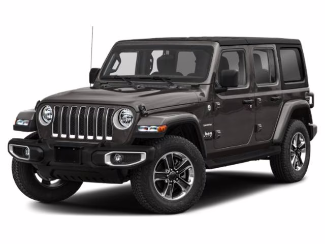 2022 Granite Crystal Metallic Clearcoat Jeep Wrangler Unlimited Sahara Altitude 4X4 SUV