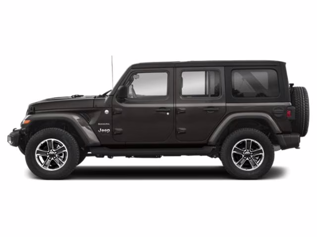2022 Granite Crystal Metallic Clearcoat Jeep Wrangler Unlimited Sahara Altitude 4X4 SUV
