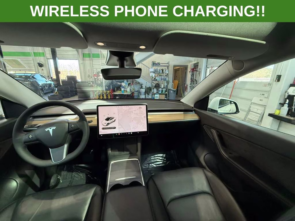 2021 Pearl White Multi-Coat Tesla Model Y Long Range AWD SUV
