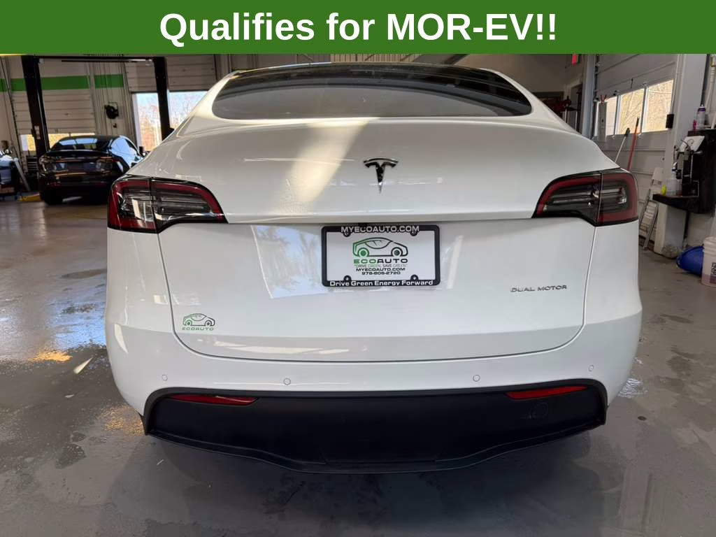 2021 Pearl White Multi-Coat Tesla Model Y Long Range AWD SUV