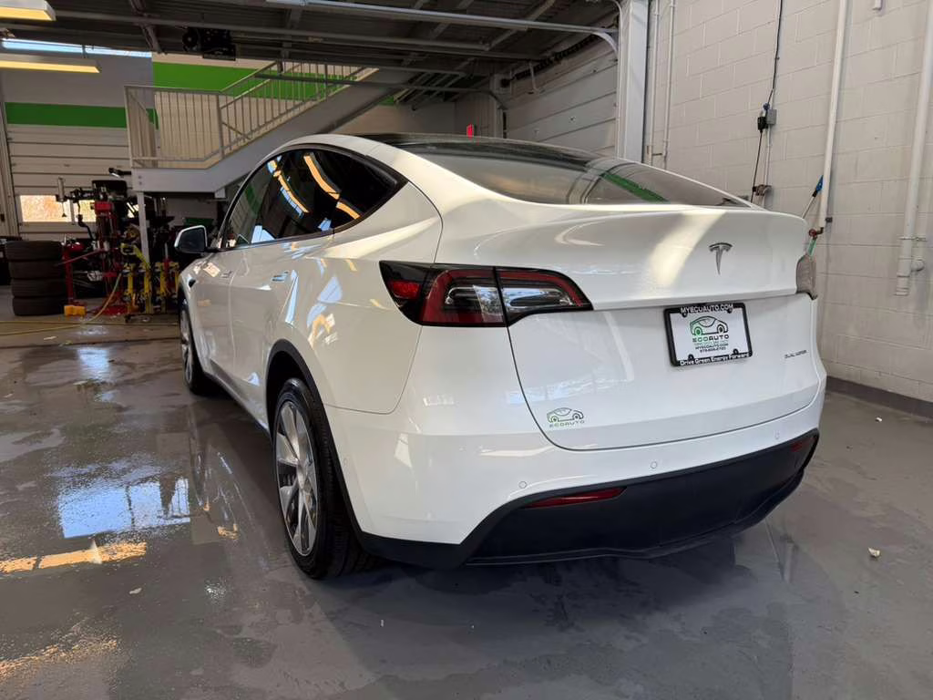 2021 Pearl White Multi-Coat Tesla Model Y Long Range AWD SUV