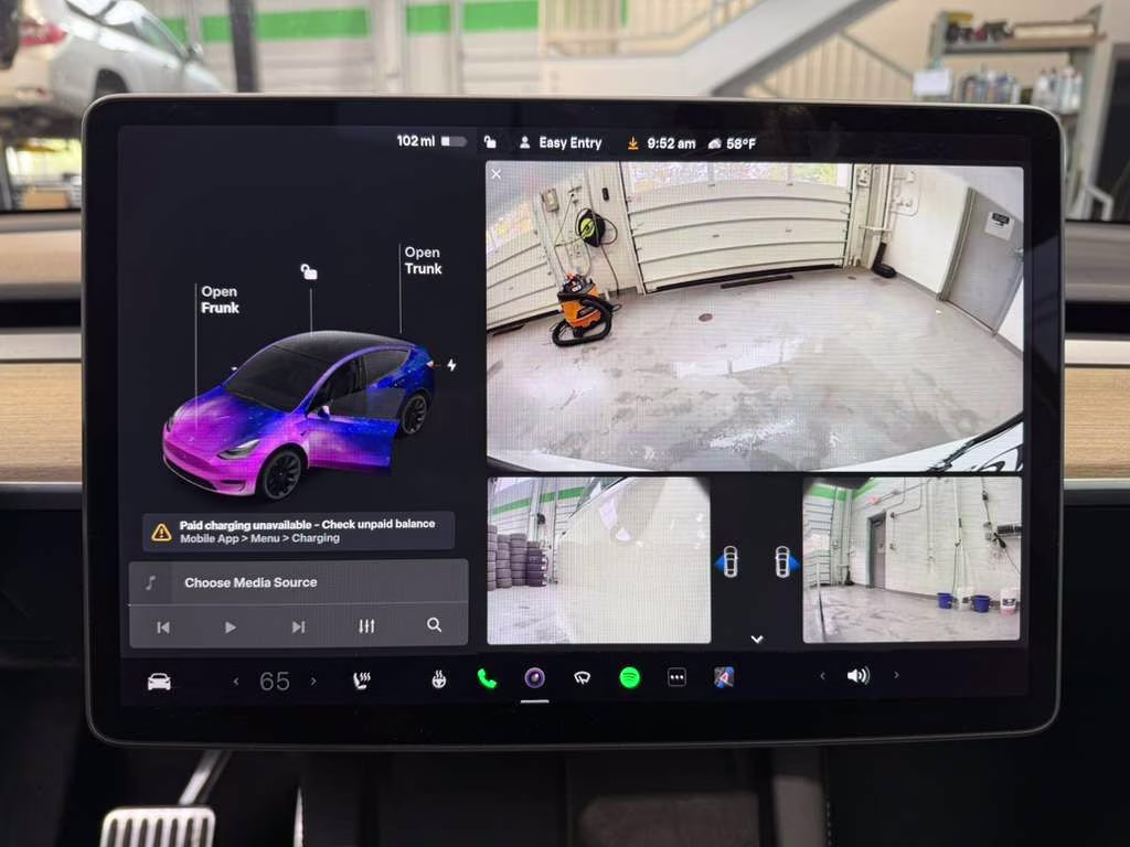 2021 White Tesla Model Y Long Range AWD SUV