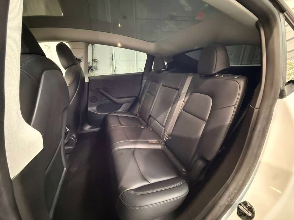 2021 White Tesla Model Y Long Range AWD SUV