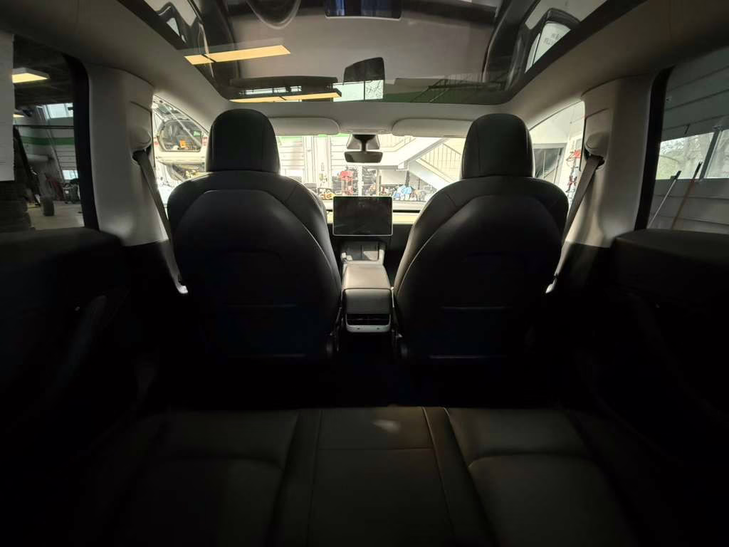 2021 White Tesla Model Y Long Range AWD SUV