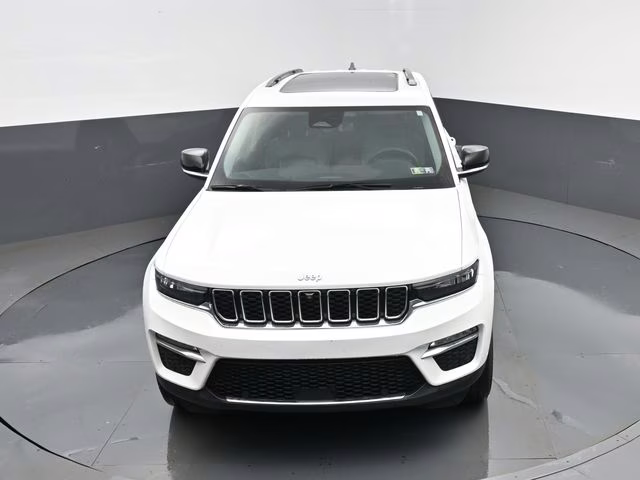 2022 Bright White Clearcoat Jeep Grand Cherokee 4xe 4X4 SUV