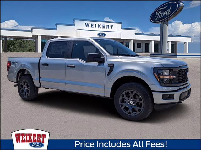 2026 Silver Ford F-150 STX 4X4 Truck