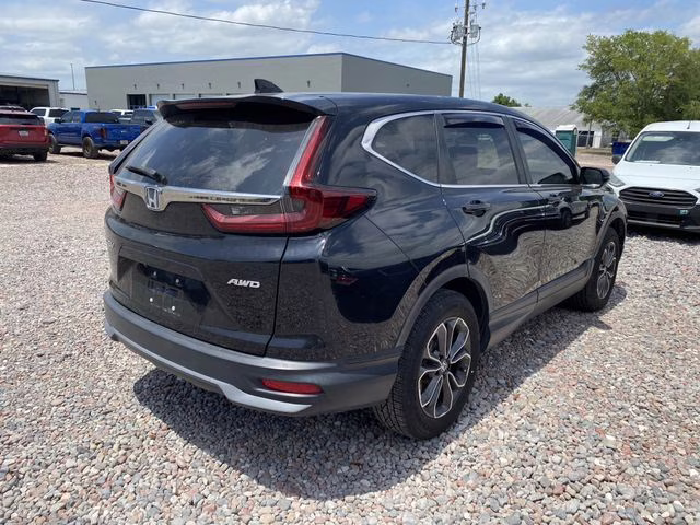 2021 Black Honda CR-V EX AWD SUV