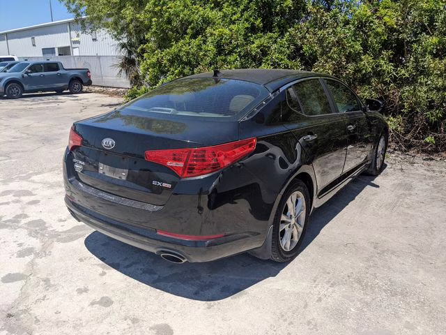 2013 Ebony Black Kia Optima EX FWD Sedan