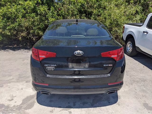2013 Ebony Black Kia Optima EX FWD Sedan