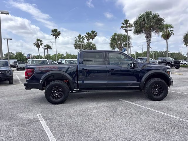 2024 Blue Metallic Ford F-150 Raptor 4X4 Truck