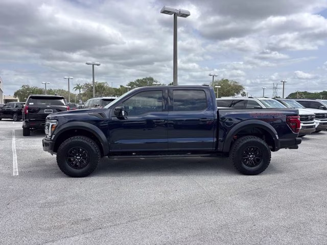 2024 Blue Metallic Ford F-150 Raptor 4X4 Truck