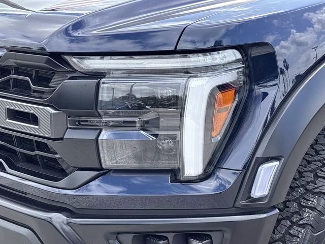 2024 Blue Metallic Ford F-150 Raptor 4X4 Truck