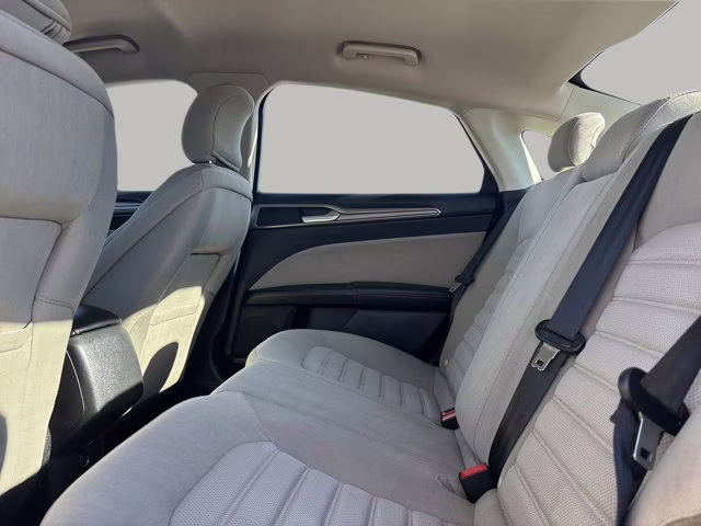 2017 White Gold Ford Fusion S FWD Sedan