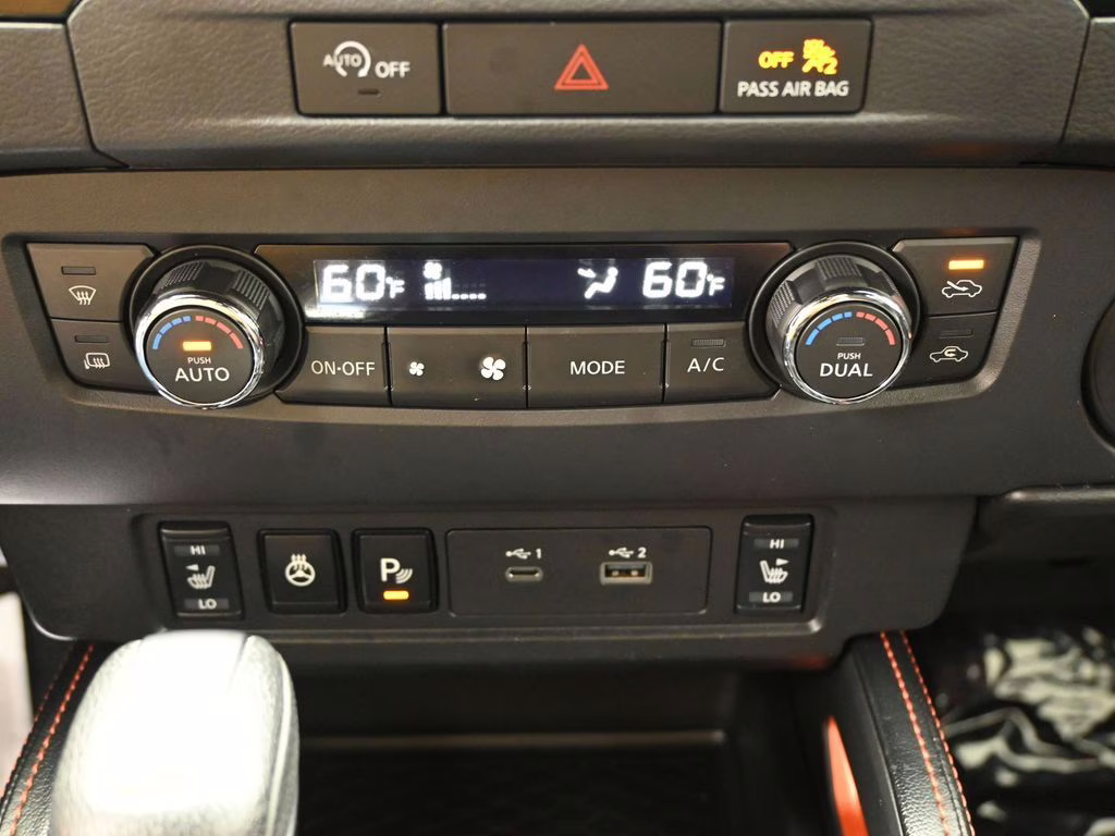 2023 Glacier White Nissan Frontier PRO-4X 4X4 Truck