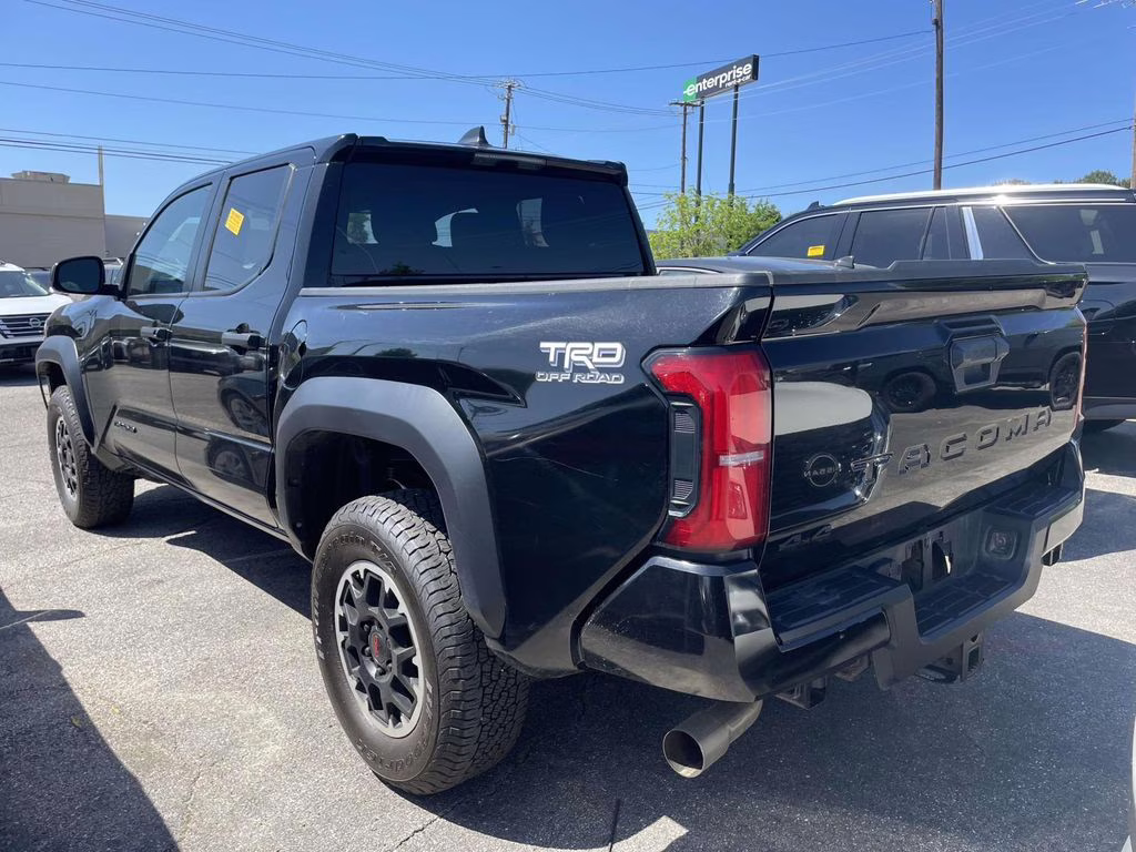 2024 Black Toyota Tacoma TRD Off-Road 4X4 Truck