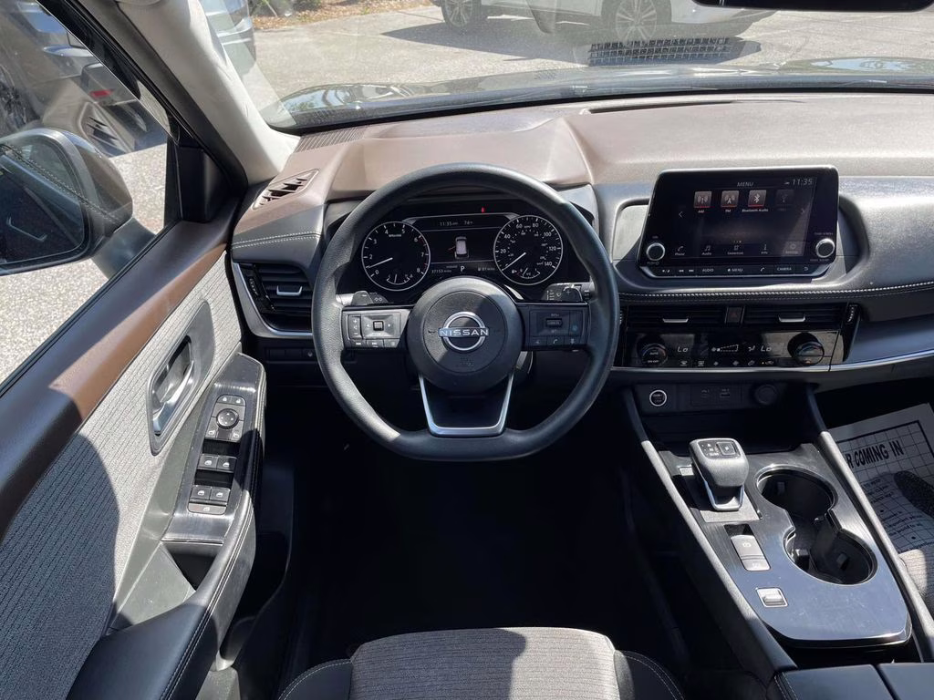 2022 Super Black Nissan Rogue SV FWD SUV