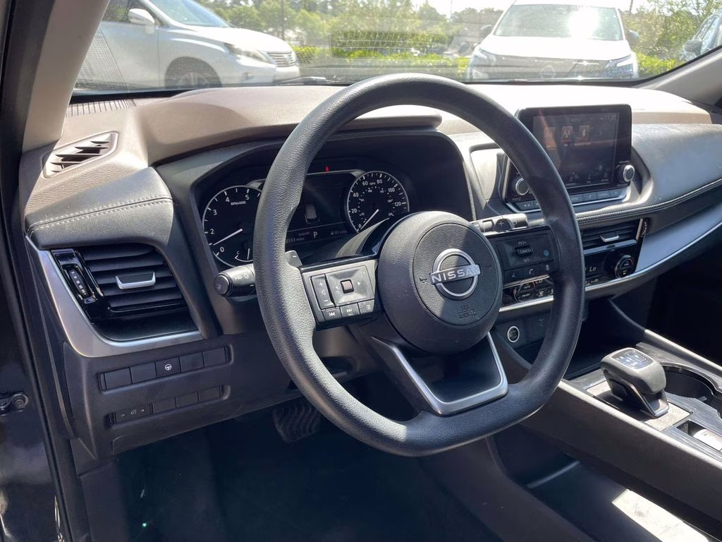 2022 Super Black Nissan Rogue SV FWD SUV