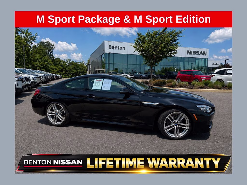 2016 Black Sapphire Metallic BMW 6 Series 650i xDrive AWD Coupe