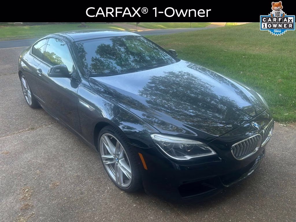 2016 Black Sapphire Metallic BMW 6 Series 650i xDrive AWD Coupe