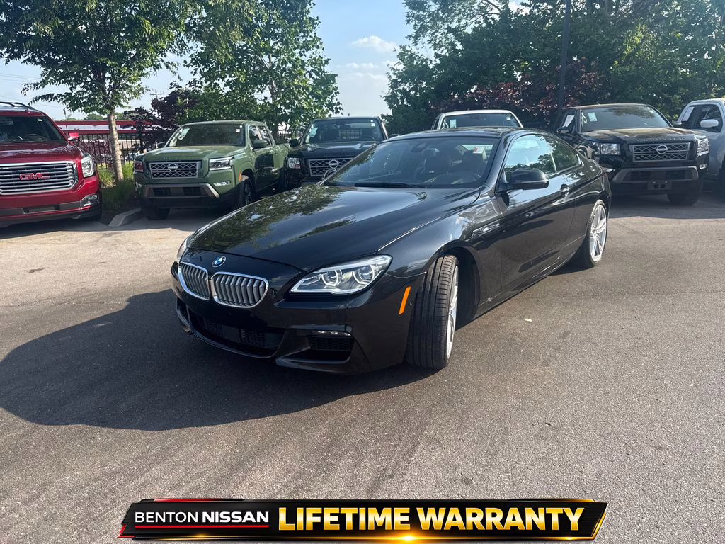 2016 Black Sapphire Metallic BMW 6 Series 650i xDrive AWD Coupe