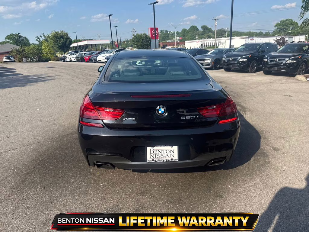2016 Black Sapphire Metallic BMW 6 Series 650i xDrive AWD Coupe