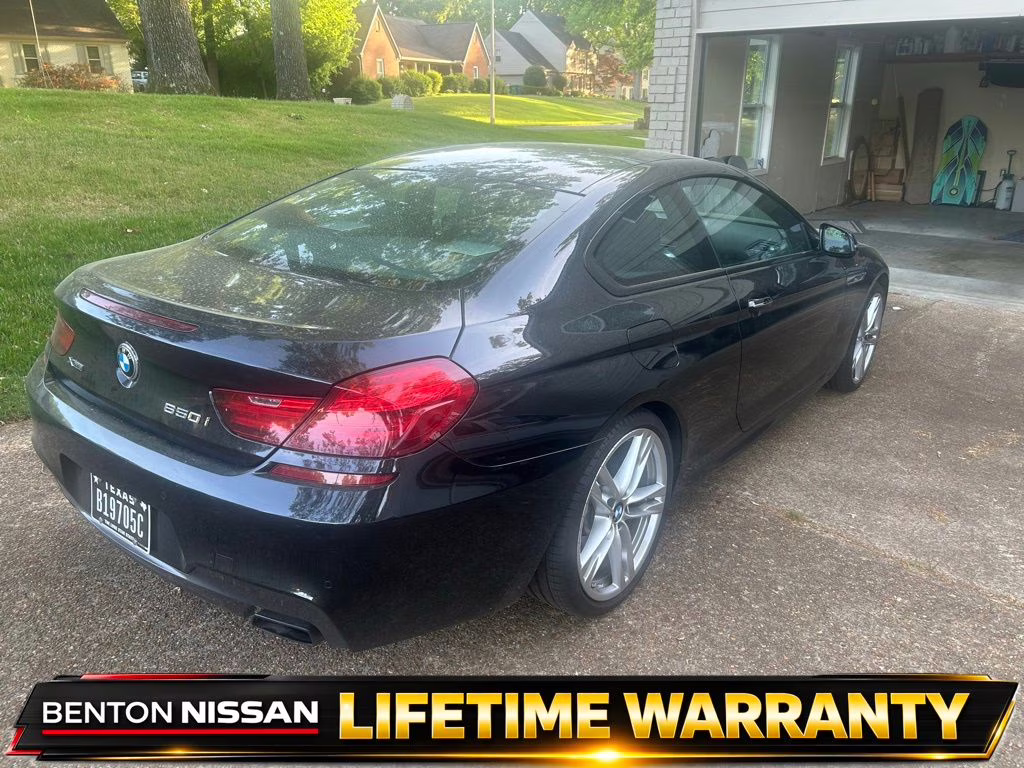 2016 Black Sapphire Metallic BMW 6 Series 650i xDrive AWD Coupe