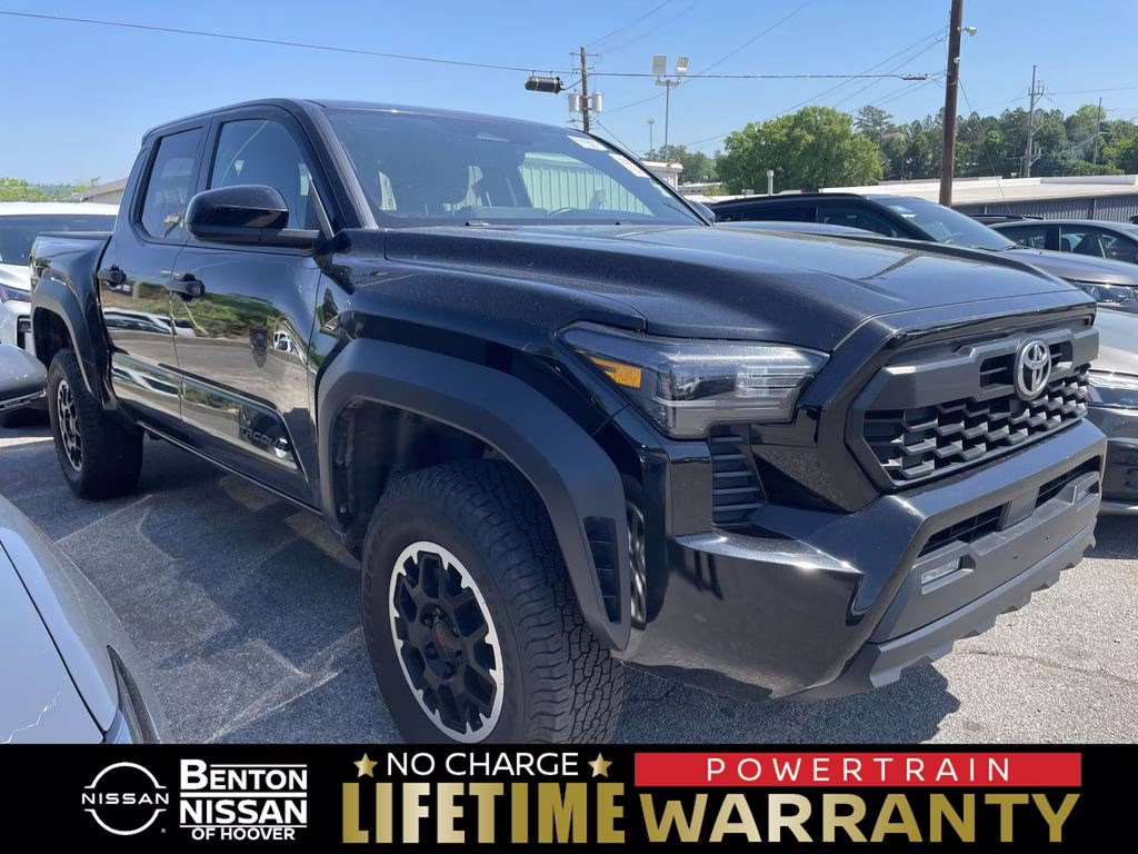 2024 Black Toyota Tacoma TRD Off-Road 4X4 Truck