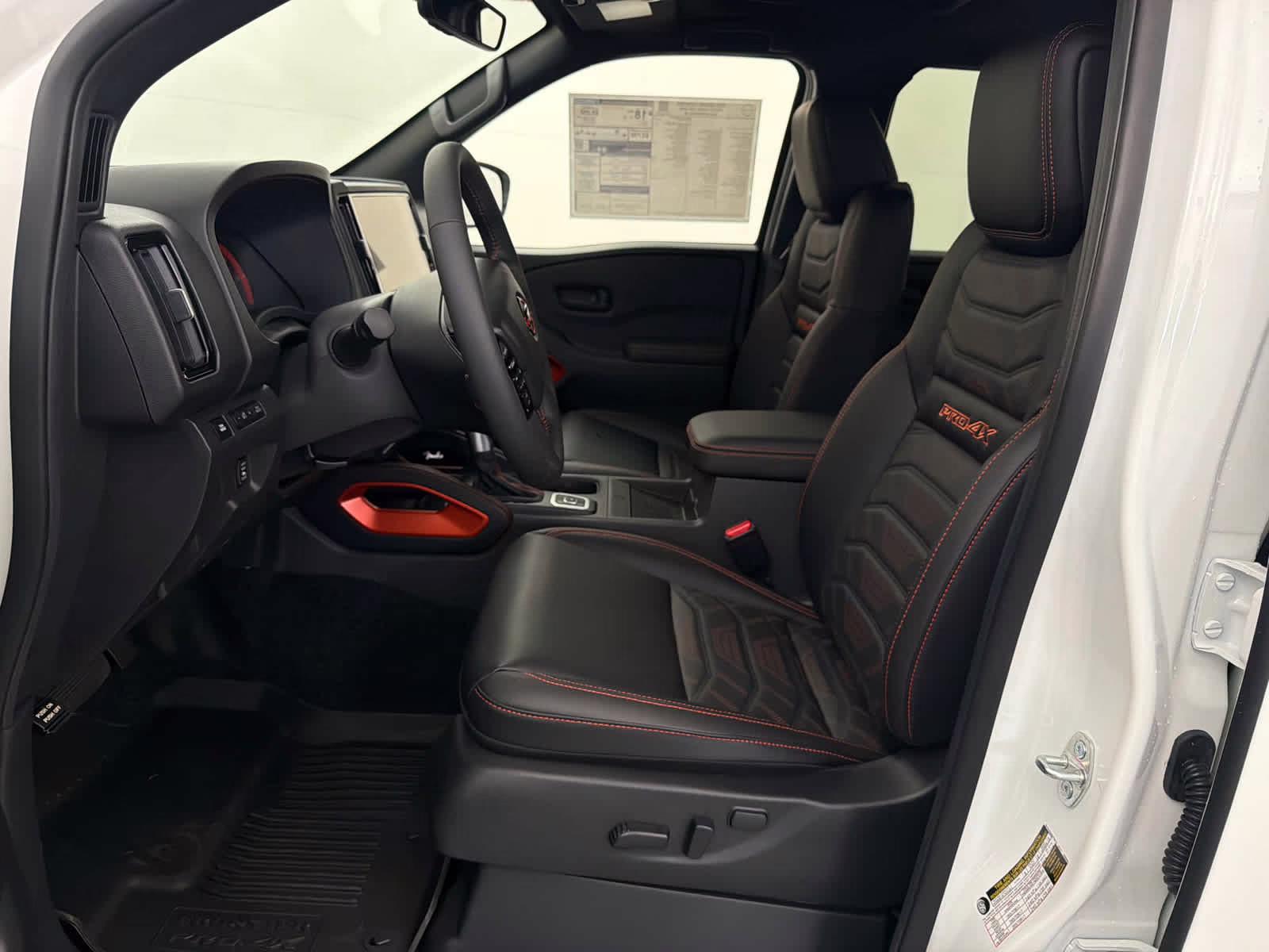 2026 Glacier White Nissan Frontier PRO-4X 4X4 Truck