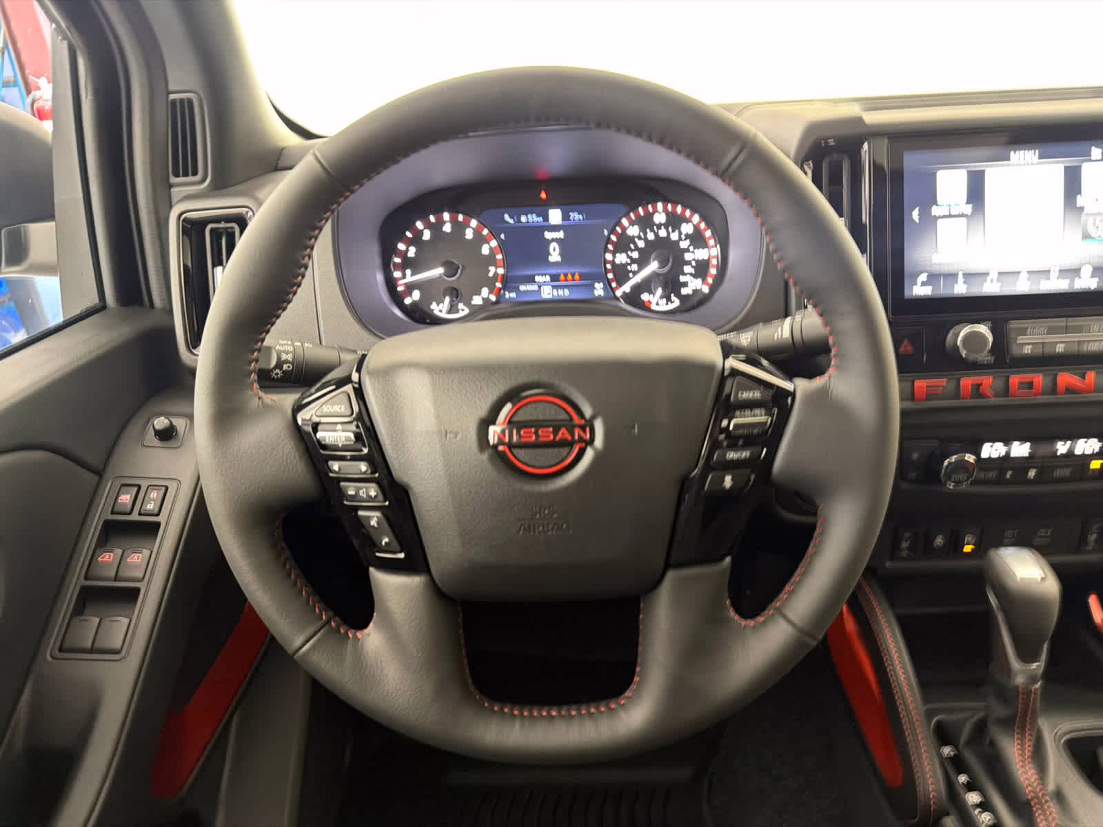 2026 Glacier White Nissan Frontier PRO-4X 4X4 Truck