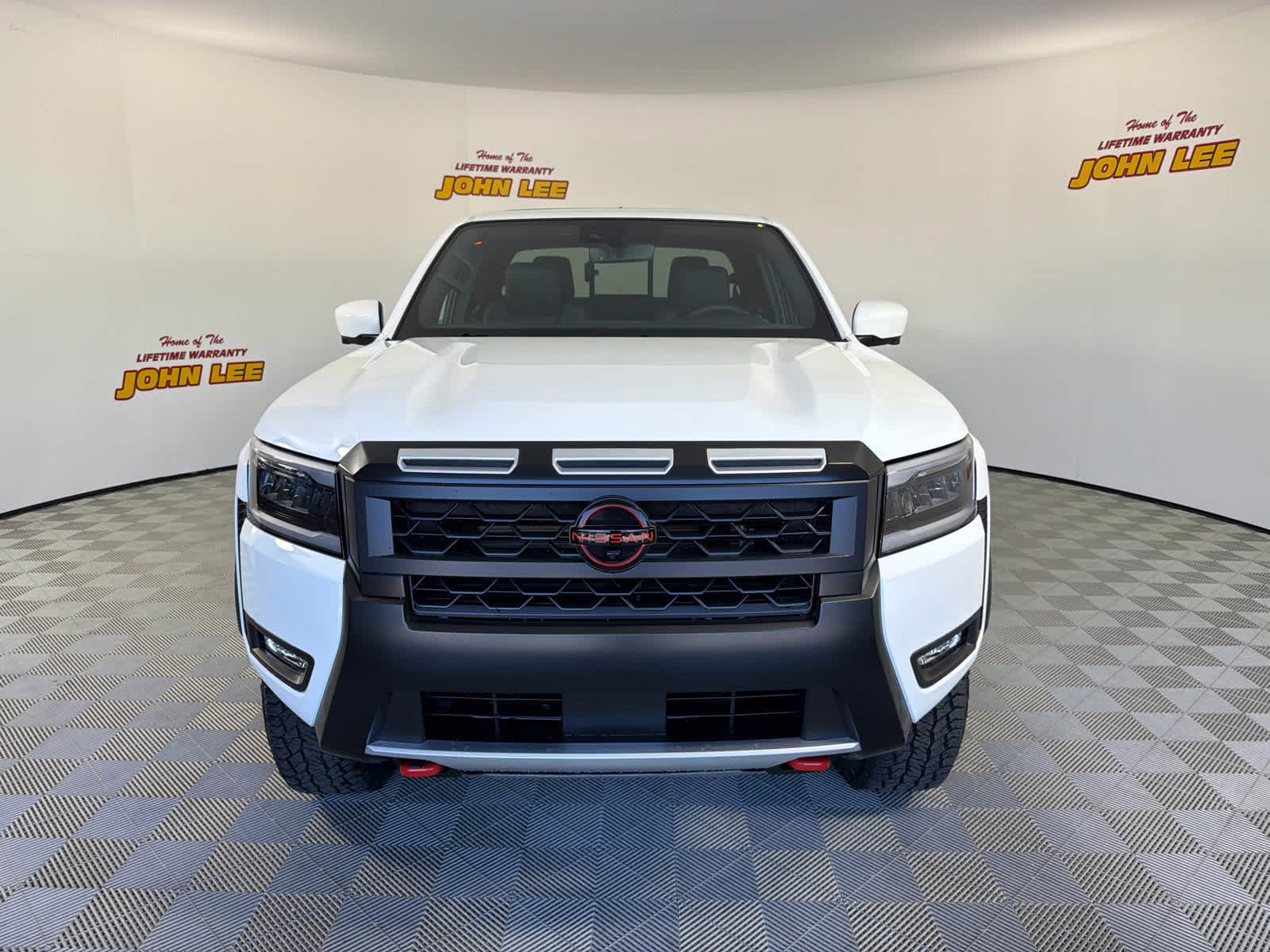 2026 Glacier White Nissan Frontier PRO-4X 4X4 Truck