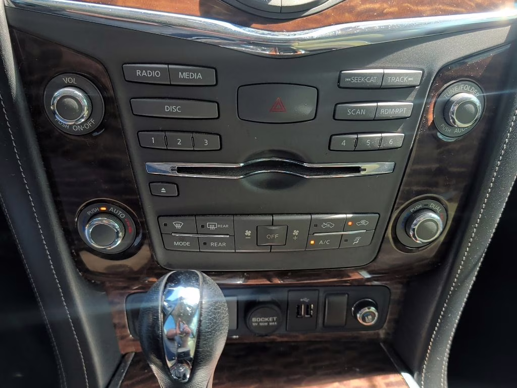 2019 Super Black Nissan Armada Platinum RWD SUV