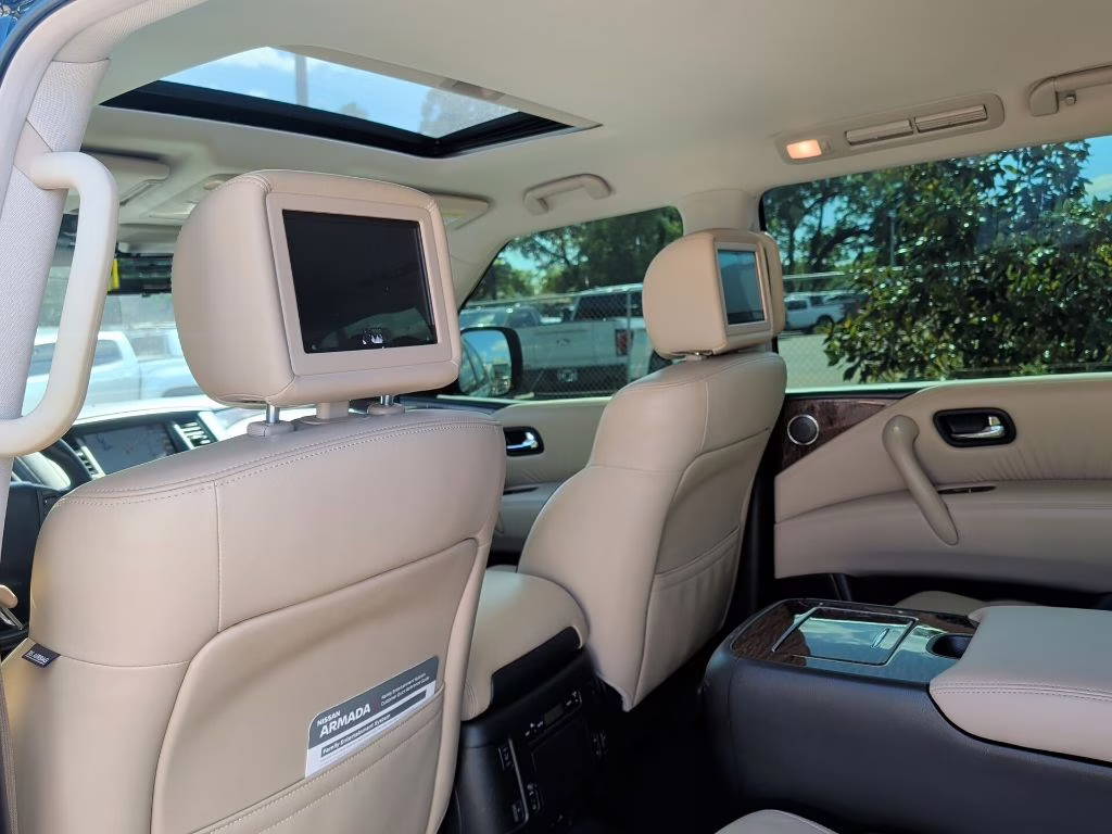 2019 Super Black Nissan Armada Platinum RWD SUV