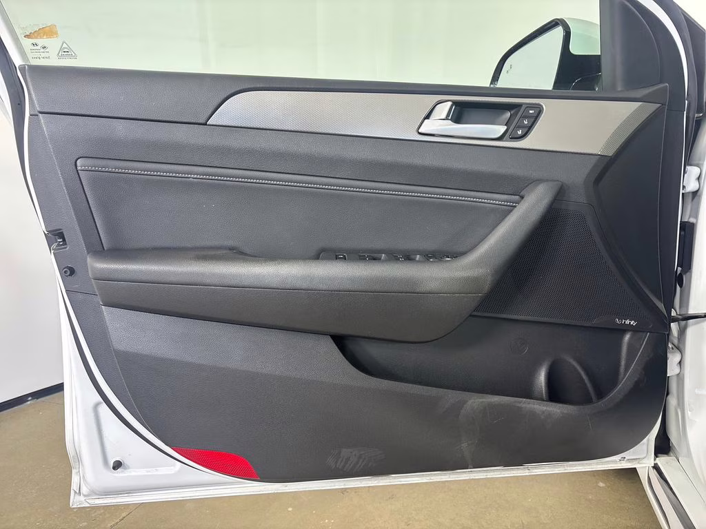 2015 Quartz White Pearl Hyundai Sonata Limited FWD Sedan