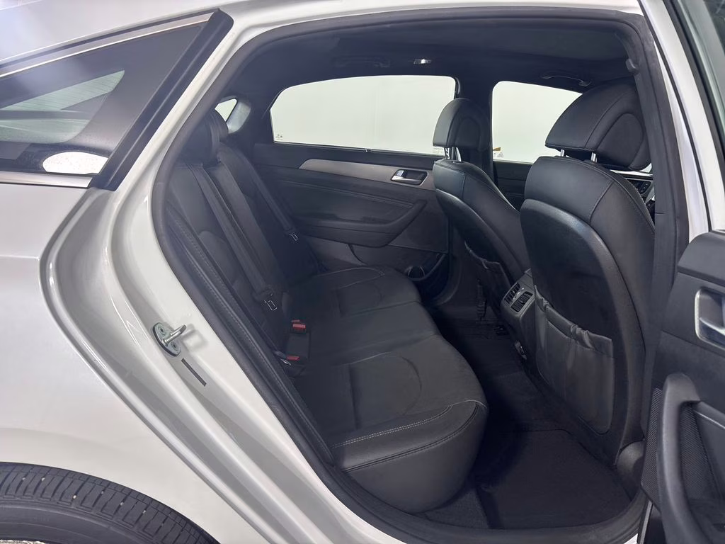 2015 Quartz White Pearl Hyundai Sonata Limited FWD Sedan