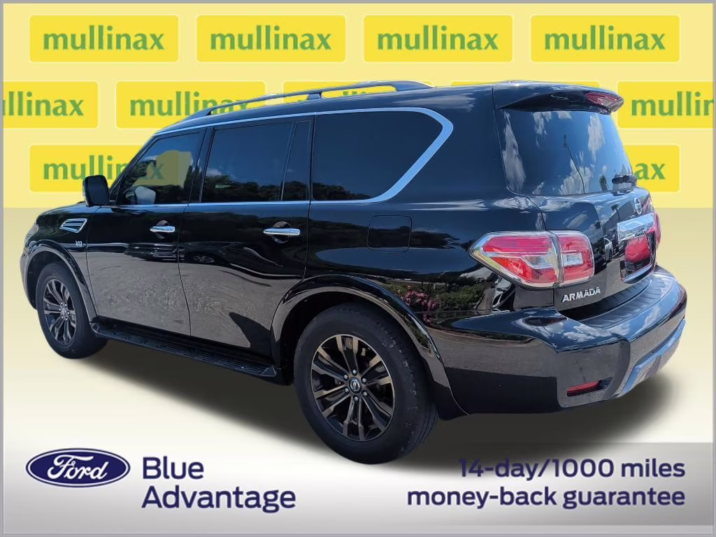 2019 Super Black Nissan Armada Platinum RWD SUV