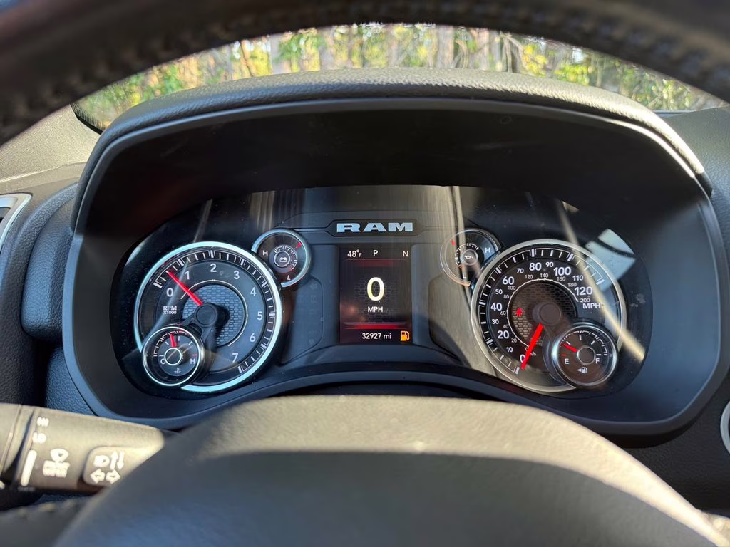 2023 Granite Crystal Metallic Clearcoat Ram 1500 Big Horn/Lone Star 4X4 Truck