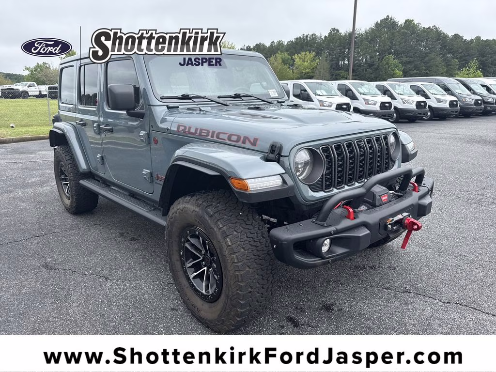 2024 Anvil Clear Coat Jeep Wrangler Rubicon X 4X4 SUV