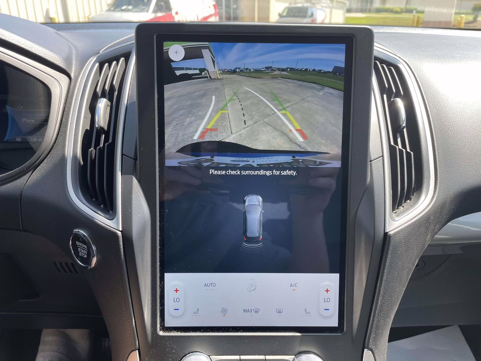 2024 Iconic Silver Metallic Ford Edge SEL AWD SUV