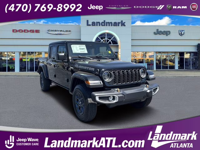 2026 Black Clearcoat Jeep Gladiator 85th Anniversary Edition 4X4 Truck