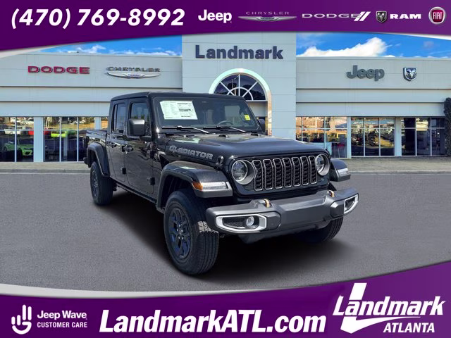 2026 Black Clearcoat Jeep Gladiator 85th Anniversary Edition 4X4 Truck