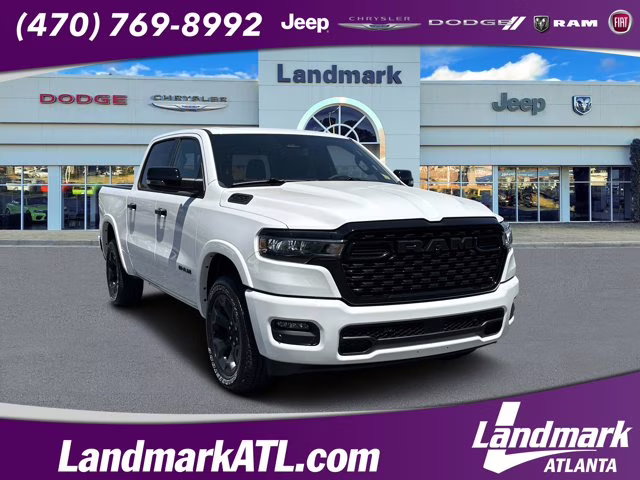 2026 Bright White Clearcoat Ram 1500 Big Horn 4X4 Truck