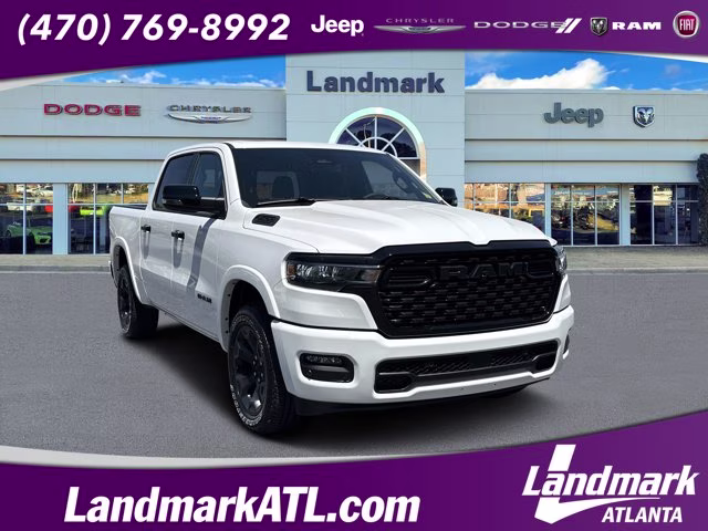 2026 Bright White Clearcoat Ram 1500 Big Horn 4X4 Truck